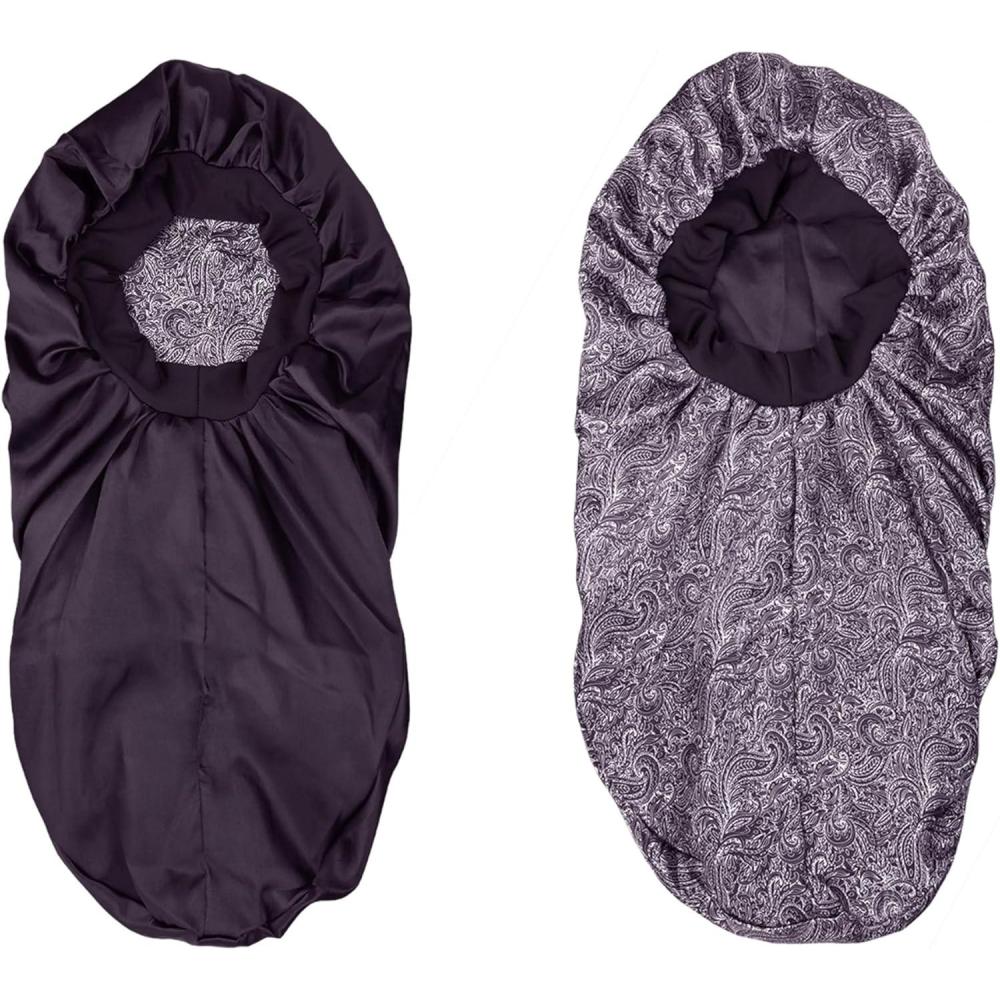image:imageExtra Long Satin Sleep Cap Paisley