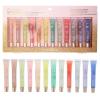 image:image12pc Sparkle Lips Lip Oils  Vitamin E Infused Lip Gloss Lip Oil Collection  Hydrating Lip Care Safe and NonToxic Lip Gloss Gift Set