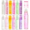 image:imageEXPRESSIONS 12pc Roll On Lip Gloss Set with Carrying Case 12Piece Glossy Lip Makeup  Assorted Fruity Flavors Non Toxic Kid Friendly Party Gift Best Friends