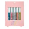 image:imageExpressions Sweet Kisses Lip Gloss Collection  5 Pack Assorted Tubes With Wand Aesthetic Makeup Lip Shine Set