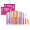 image:imageExpressions girl 14pc Fruity Flavored Lip Gloss Set  Lip Gloss in Assorted Fruity Flavors Non Toxic Makeup for Kids amp Teens7 Fl Oz Pack of 2