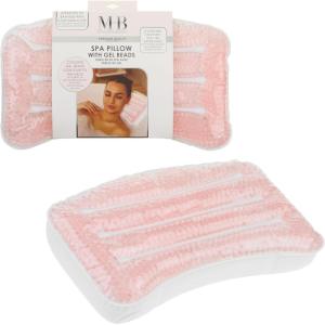 1pc Spa Pillow, Glitter Gel Cooling Bathtub Hot Tub Relaxation Cushion, Accessory Product Woman Gift(Pink)