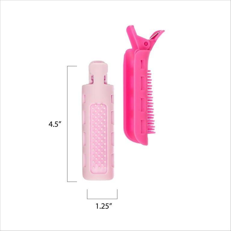 image:image6pc Styling Curling Clips EasytoUse DualPurpose Hair Clips for Curling and Volumizing Heat Resistant Hair Clip Set Premium Quality Hair Accessories for Women PINKPink
