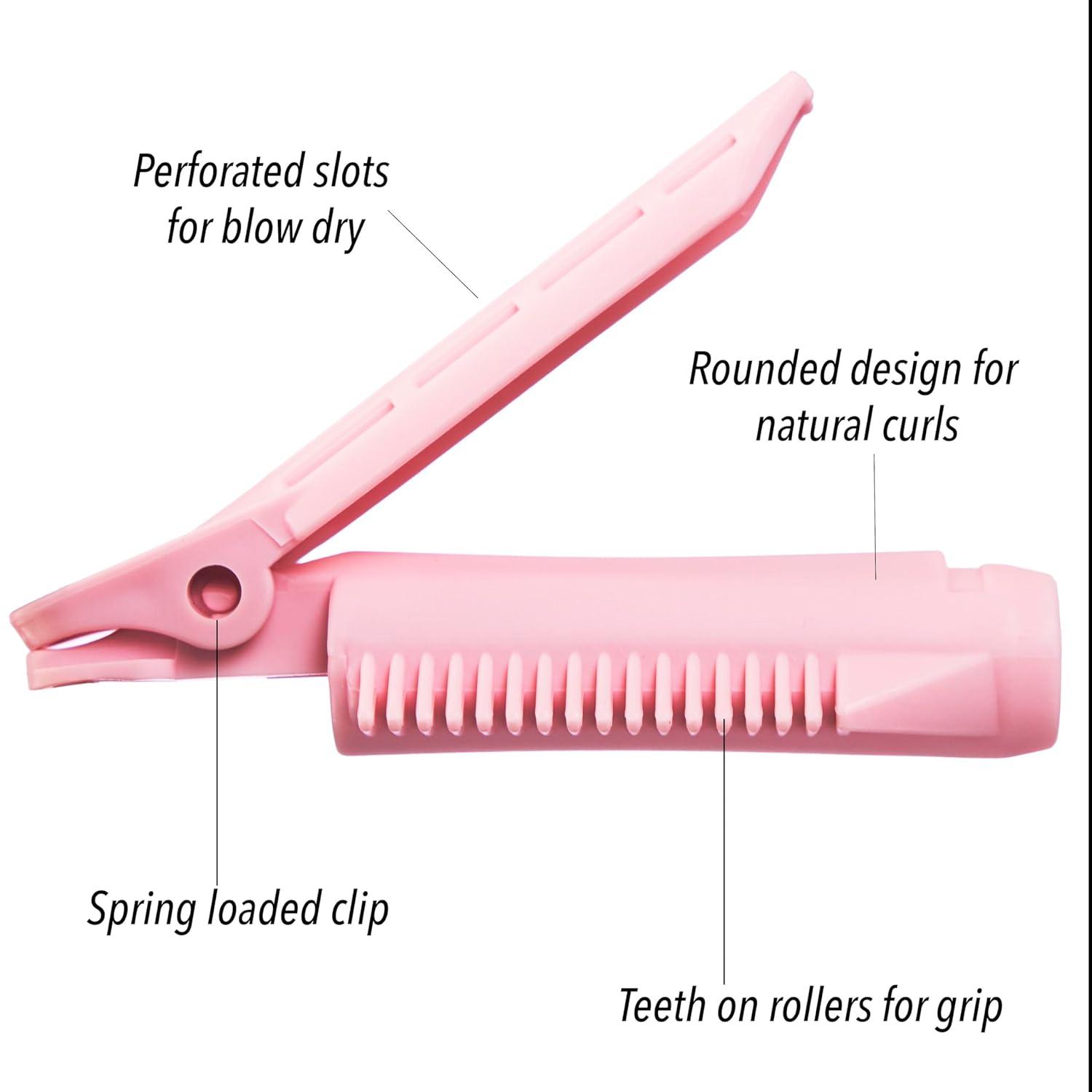 image:imageExpressions 6pc Volumizing Root Lifters Premium Quality Heat Resistant Hair Clips Hair Volumizing Roller Clips for Women Hair Care Hair Styling Tools