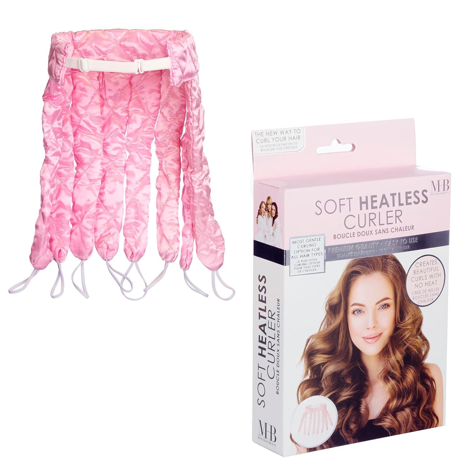 image:imageExpressions Soft Heatless Curler Premium Quality Hair Accessories for Women Flexi Rod PinkPink