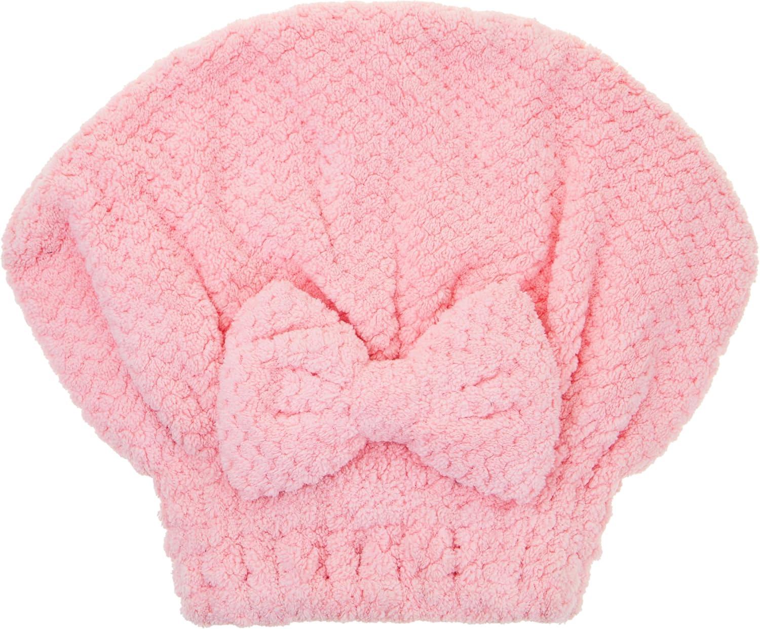 image:imageEXPRESSIONS Quick Dry Hair Bonnet Ultra Absorbent Microfiber Drying Cap for All Hair Types Soft amp Lightweight Towel Bonnet for Fast Drying Frizz Control amp Healthy Hair Care