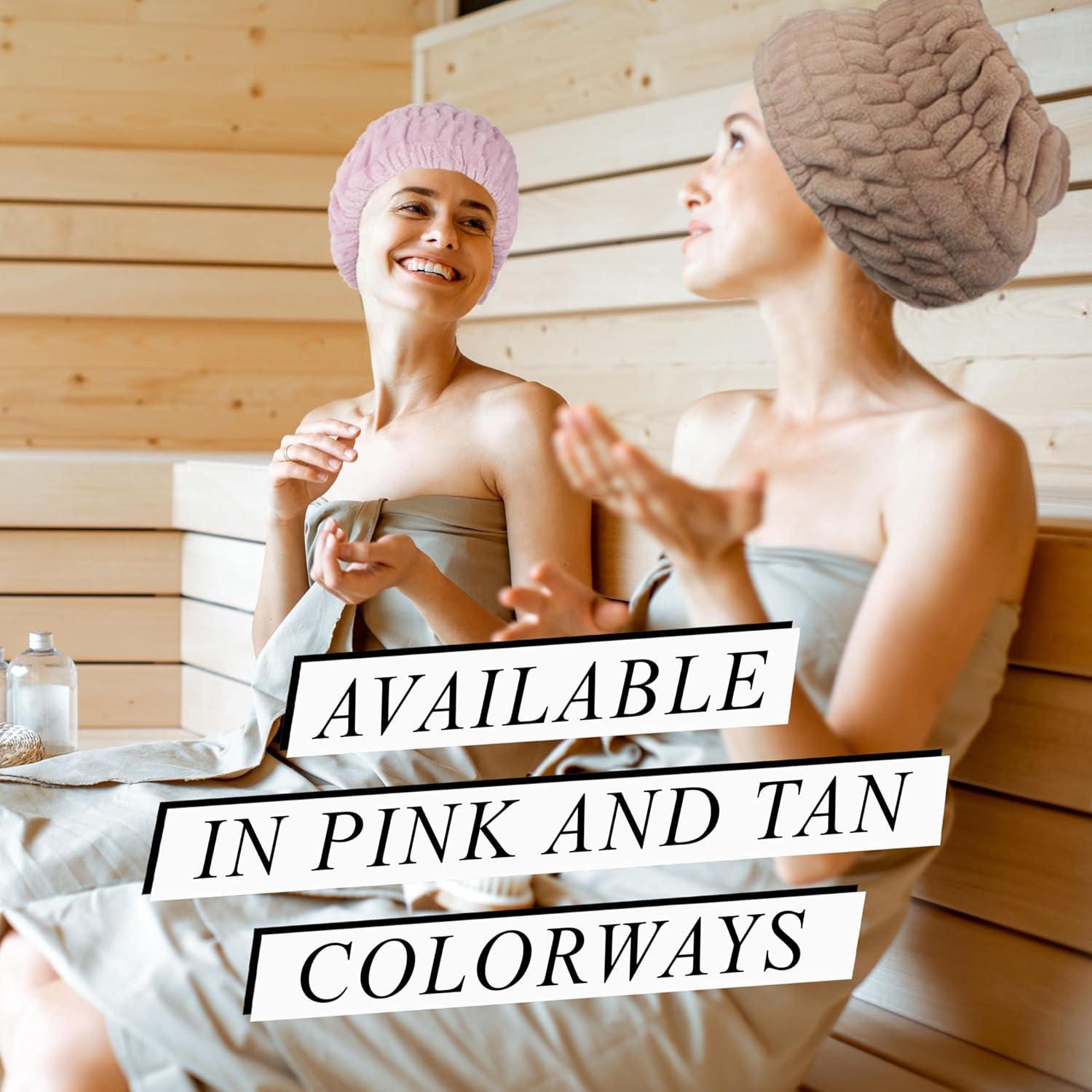 image:imageExpressions Extra Wide Spa Headwrap Pink 1pc Super Soft Microfiber Material Hair BandStylish Spa Headband SalonQuality Hair WrapPink