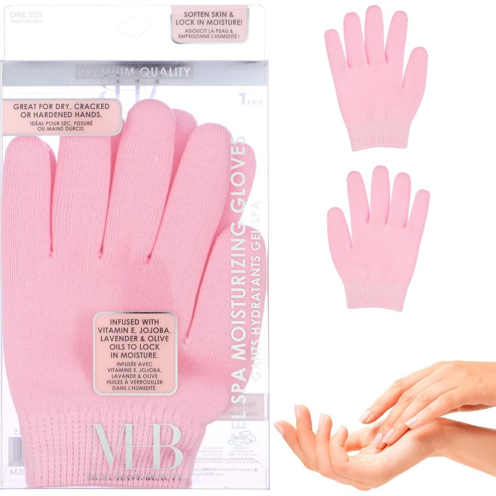 image:imageGel Spa Moisturizing Gloves 1 Pair Spa Gloves Infused with Essential Oils to Soften Skin amp Lock in Moisture Gel Gloves for Dry Cracked HandsGloves
