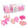 image:image16pc Makeup Blender Set  Pink Makeup Sponges amp Beauty Essentials Organizer  Assorted Beauty Blenders Makeup Sponges and Wedges For Flawless Makeup Application