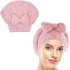 image:imageEXPRESSIONS Quick Dry Hair Bonnet  Ultra Absorbent Microfiber Drying Cap for All Hair Types Soft amp Lightweight Towel Bonnet for Fast Drying Frizz Control amp Healthy Hair Care