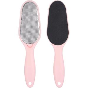 Callus Remover – 1pc Foot File Pedicure Tool with No-Mess Compartment for Easy Callus Removal, Calloused Feet Remover & Foot File for Dead Skin (Pink)