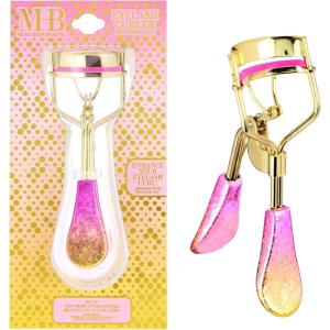Eyelash Curler – 1pc Ombre Metallic Pink Gold Precision Lash Curler, Comfort Grip Lash Curler | Pro Beauty Tools for Effortless Eyelash Curling