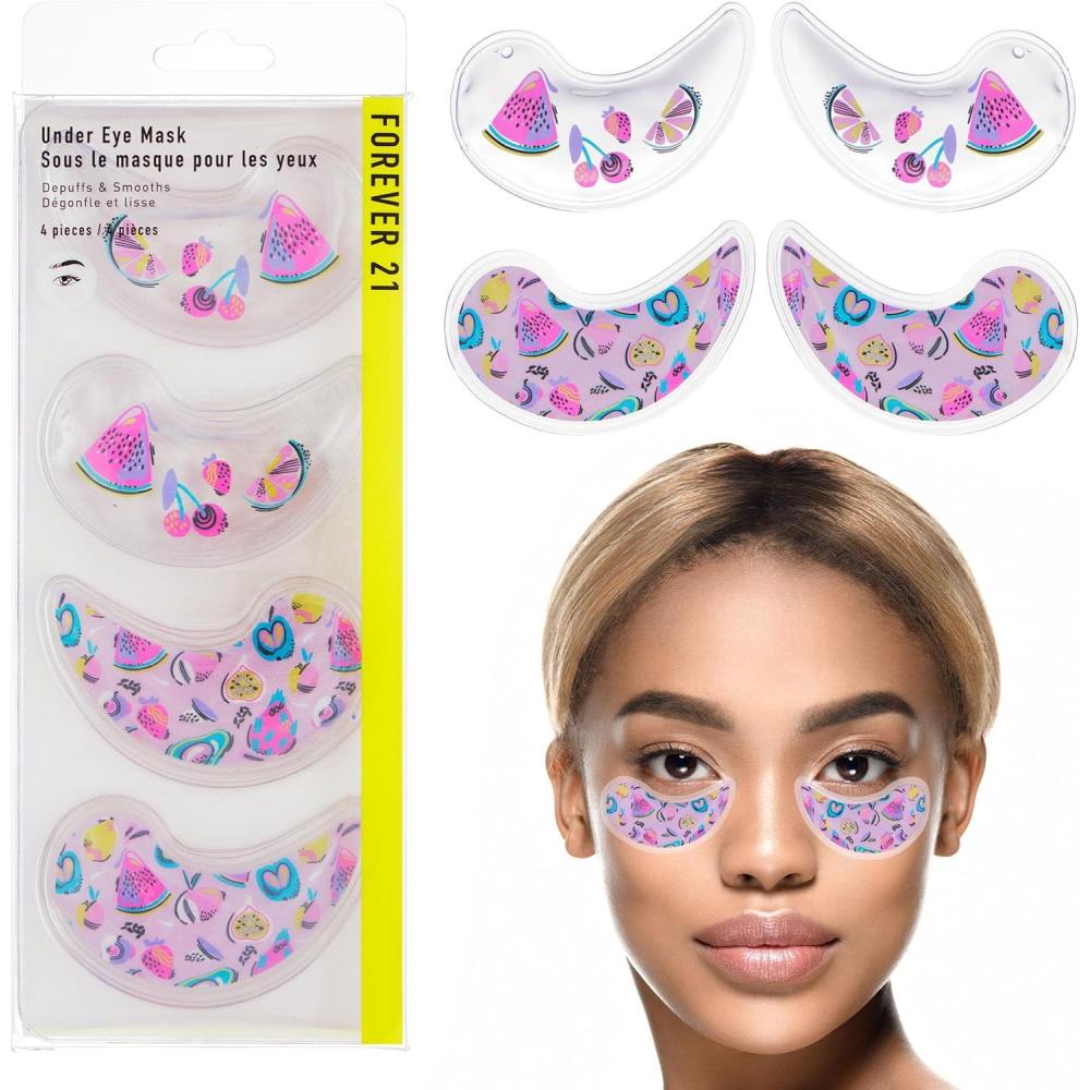 image:imageForever 21 Under Eye Masks Pack 4pc Clear Gel Eye Mask Patches